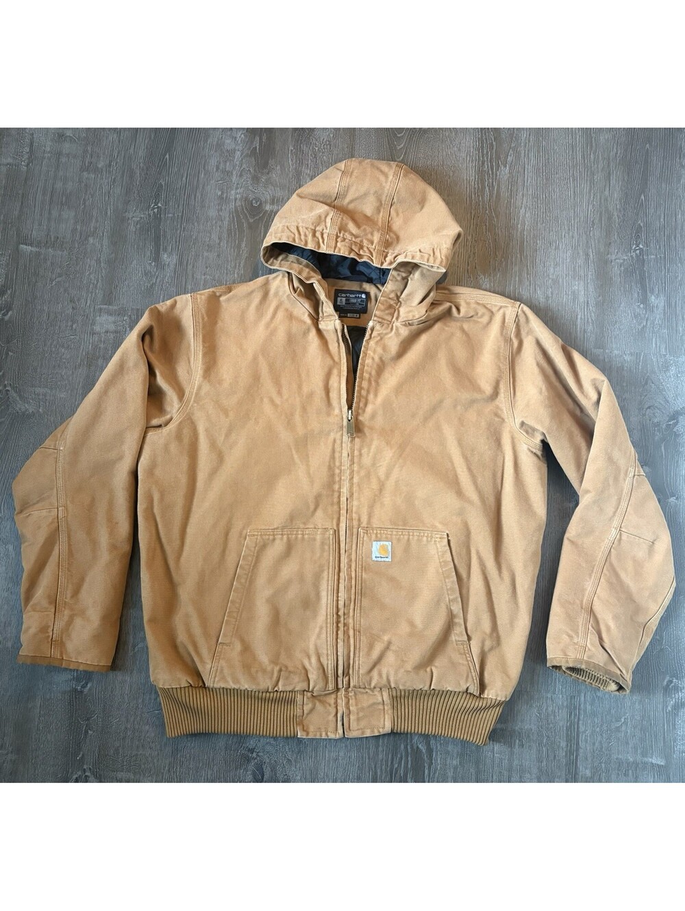 Carhartt J130-M Loose Fit Duck Canvas Active Jacket Brown - XL TALL